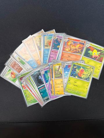 Bulk Pokémon Kaarten - 151 stuks beschikbaar voor biedingen