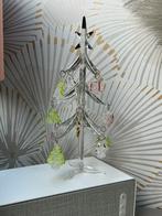 Glazen kerstboompje met cadeautjes. Met 1 afgebroken “tak”, Gebruikt, Onbekend, Ophalen of Verzenden, Onbekend