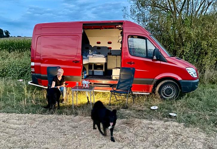 Mercedes Sprinter L2H2 Buscamper, Caravans en Kamperen, Campers, Particulier, tot en met 2, Buscamper of Camperbus, Mercedes-Benz