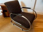 Fauteuil Tubax Vilvoure 1948R ., Ophalen, Vintage., Gebruikt, Metaal