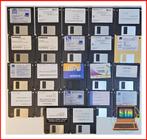 22 Originele DOS (voornamelijk driver) Floppy HD Disks 3.5", Verzenden