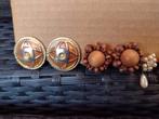 Retro klem oorbellen.  Zie foto's, Sieraden, Tassen en Uiterlijk, Oorbellen, Ophalen of Verzenden, Zo goed als nieuw, Overige kleuren
