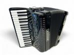 licht Mengascini accordeon met Convertor + garantie, Muziek en Instrumenten, Accordeons, 72-bas, Toetsaccordeon, Zo goed als nieuw
