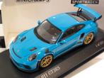 Minichamps Porsche 911 992 GT3 RS Blauw 2023 1:43 413067046, Hobby en Vrije tijd, Modelauto's | 1:43, Ophalen of Verzenden, Nieuw