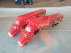 Coca Cola vrachtwagen met trailer, Hobby en Vrije tijd, Modelauto's | 1:50, Ophalen of Verzenden, Zo goed als nieuw, Bus of Vrachtwagen