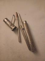 Inktpot victoriaans verzilverd, Antiek en Kunst, Antiek | Goud en Zilver, Ophalen of Verzenden