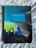 Marco Mosselman - Inleiding sport en recht, Boeken, Ophalen of Verzenden, Zo goed als nieuw, Marco Mosselman