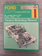 Ford Capri 1300/1600 Werkplaatshandboek 1969-1974, Ophalen of Verzenden, Gelezen, Ford