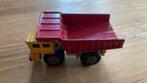 Matchbox dump truck 1989 ( miniatuur ), Gebruikt, Ophalen of Verzenden, Bus of Vrachtwagen