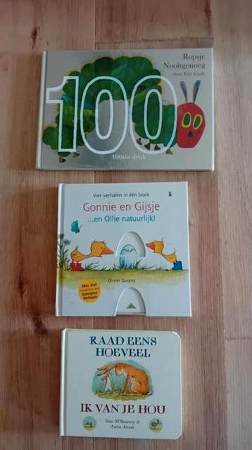 prentenboeken   3 stuks   Rupsje nooitgenoeg  beschikbaar voor biedingen