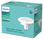 2x Philips LED inbouw Spot wit 3W (GU10) - 200 Lumen - 2700K, Metaal of Aluminium, Nieuw, Ophalen of Verzenden, Inbouw