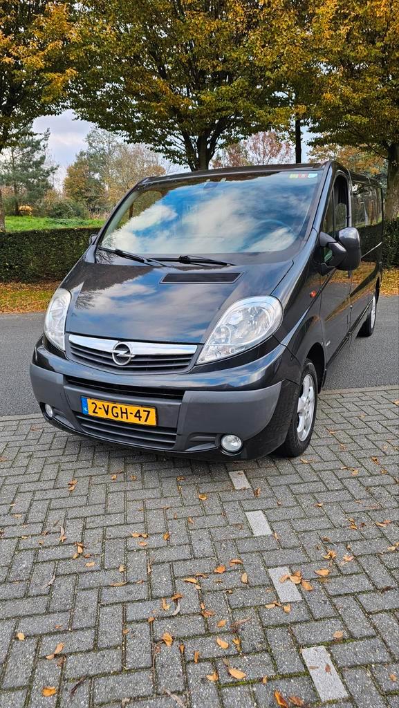 Opel Vivaro 2.5 Cdti 107KW DPF E4 2.9T 2010 Dubbele cabine, Auto's, Bestelauto's, Particulier, Opel, Diesel, Euro 4, Automaat