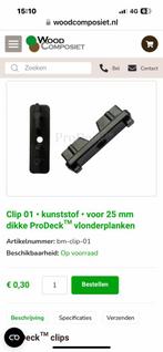 vlonderclips 800, Nieuw, Ophalen of Verzenden, Hout