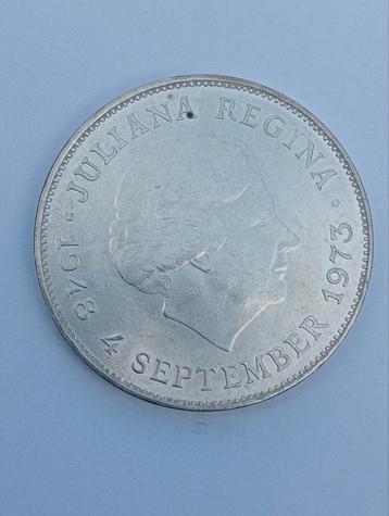 1973 Zilveren 10 Gulden - Koningin Juliana beschikbaar voor biedingen