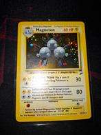 Pokemon Magneton Base Set 2 9/130 NM Conditie, Ophalen of Verzenden, Zo goed als nieuw, Losse kaart