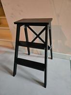 BEKVÄM opstapje/trapje zwart 63 cm, Huis en Inrichting, Krukjes, Ophalen, Zo goed als nieuw, Hout