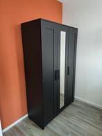 IKEA BRIMNES kledingkast - Zwart, Huis en Inrichting, Overige materialen, 100 tot 150 cm, Zo goed als nieuw, Modern