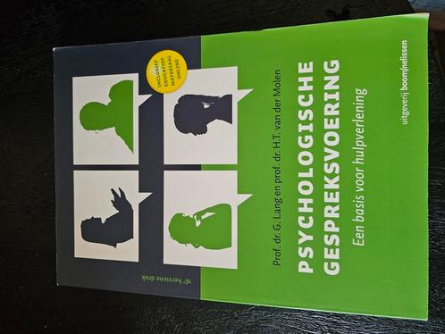 H.T. van der Molen - Psychologische gespreksvoering, Boeken, Psychologie, Gelezen, Ophalen of Verzenden