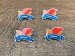 4 nieuwe Lanaken pins speldjes carnaval, Verzamelen, Speldjes, Pins en Buttons, Ophalen, Nieuw, Speldje of Pin