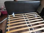 IKEA Slättum Twijfelaar Bed 140x200, Huis en Inrichting, Slaapkamer | Bedden, Ophalen, Overige materialen, Gebruikt, Zwart