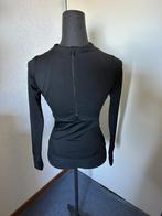 Zwart sportshirtje mt S, Kleding | Dames, Sportkleding, Zwart, Overige typen, Ophalen of Verzenden, Zo goed als nieuw