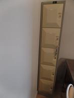 locker / kast grijs, Ophalen, Gebruikt