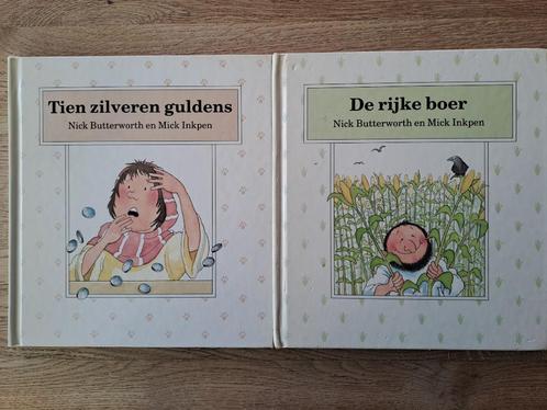 NICK BUTTERWORTH. 2 X.DE RIJKE BOER/TIEN ZILVEREN GULDENS., Boeken, Kinderboeken | Kleuters, Gelezen, Fictie algemeen, 4 jaar