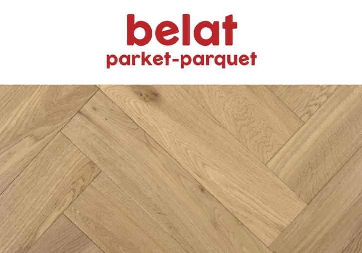 Visgraat parket samengesteld vanaf € 34.90 /m², Doe-het-zelf en Verbouw, Vloerdelen en Plavuizen, Nieuw, Parket, Hout, Minder dan 50 cm