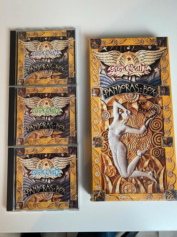 Aerosmith - Pandora's Box (3CD Boxset), Cd's en Dvd's, Cd's | Rock, Zo goed als nieuw, Rock-'n-Roll, Ophalen of Verzenden