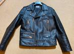 Flaneur Homme Leren Jas - Maat M, Kleding | Heren, Jassen | Zomer, Ophalen of Verzenden, Zo goed als nieuw, Maat 48/50 (M), Zwart