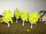 5 berken bomen 8cm. hoog Vero / Auhagen AANBIEDING, Overige merken, Wisselstroom, Natuur, Nieuw