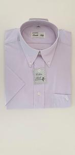 NIEUW in verpakking! Heren overhemd, M, halswijdte 39 cm, Ophalen of Verzenden, Nieuw, Paars, Halswijdte 39/40 (M)