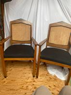 Vintage stoelen met webbing 6 stuks, Huis en Inrichting, Stoelen, Gebruikt, Ophalen of Verzenden