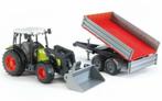 Bruder: 02112 Claas met aanhanger, ., Nieuw, Ophalen of Verzenden, .