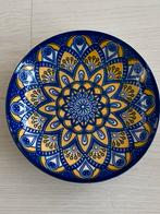 Aardewerk Bord Mandala Design, Keramiek, Ophalen of Verzenden, Zo goed als nieuw, Bord(en)
