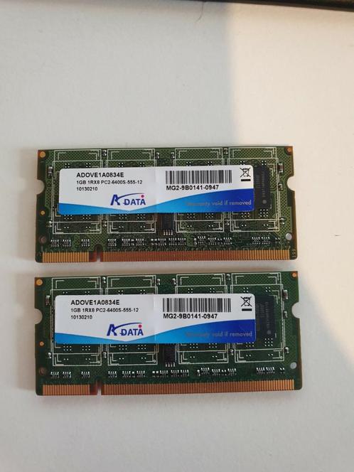 ADATA ADOVE1A0834E 1GB DDR2, Computers en Software, RAM geheugen, Gebruikt, DDR2, Ophalen of Verzenden