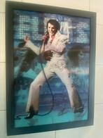 Elvis Presley 3D poster in lijst, Minder dan 50 cm, 50 tot 75 cm, Nieuw, Ophalen of Verzenden