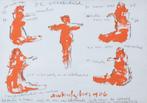 Anton Heyboer 1924-2005==uit COBRA-MUSEUM==doek 90 x 130 cm, Antiek en Kunst, Ophalen