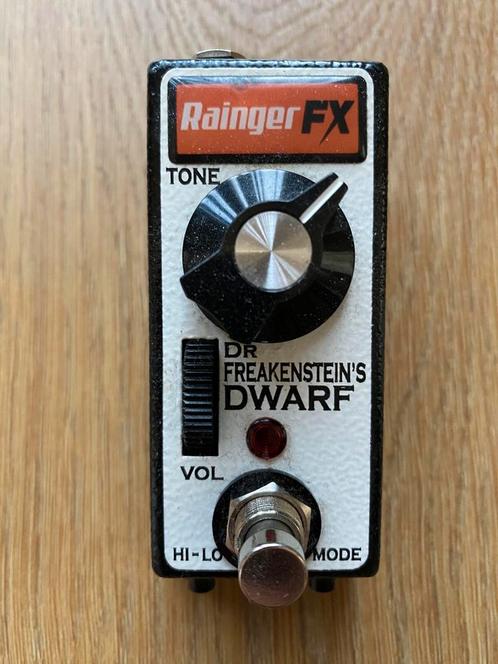 Rainger FX Dr Freakenstein’s Dwarf Fuzz, Muziek en Instrumenten, Effecten, Zo goed als nieuw, Distortion, Overdrive of Fuzz, Ophalen of Verzenden