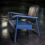 Jacques Adnet lounge chair 1950s France Original condition, Ophalen of Verzenden, Zo goed als nieuw, Leer