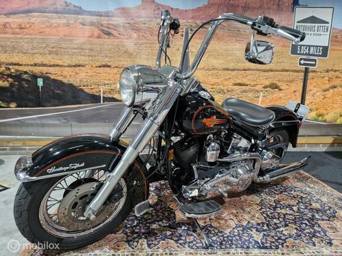 OLDSTYLE Harley Davidson Heritage 1340 EVO FLSTC, Motoren, Motoren | Harley-Davidson, Bedrijf, Chopper, meer dan 35 kW