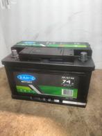 Accu 74Ah, Auto-onderdelen, Accu's en Toebehoren, Ophalen of Verzenden, Gebruikt, Universele onderdelen