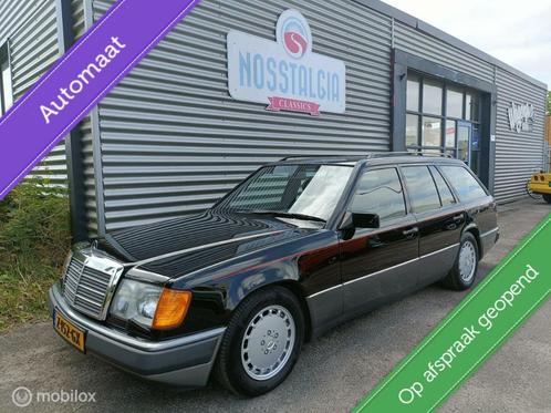 7-zits Mercedes Benz S124 Combi 300 TE, Auto's, Oldtimers, Bedrijf, Te koop, ABS, Airconditioning, Centrale vergrendeling, Elektrische ramen
