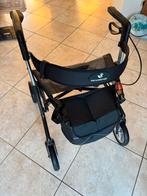 Rollator Rehasense streamer carbon lichtgewicht, Ophalen, Lichtgewicht, Zo goed als nieuw