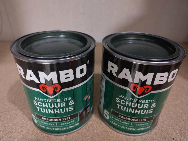 Buitenverf buitenbeits donkergroen 1131 dekkend, Doe-het-zelf en Verbouw, Verf, Beits en Lak, Nieuw, Beits, Minder dan 5 liter