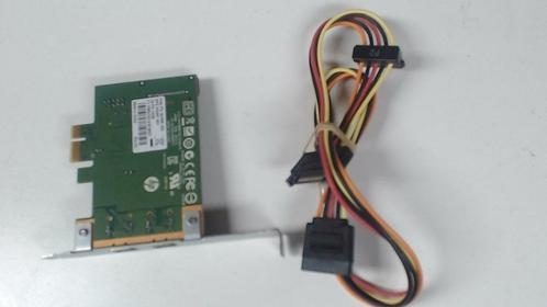 HP 491886-002 Firewire Card PCI-EXPRESS IEEE Dual Interface, Computers en Software, Pc- en Netwerkkabels, Gebruikt, Verzenden