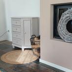 Heel mooi, beige, vintage kastje, Huis en Inrichting, Kasten | Ladekasten, Ophalen, 50 tot 100 cm, Zo goed als nieuw, Minder dan 100 cm