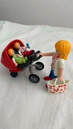 Moeder en tweeling Playmobil, Kinderen en Baby's, Speelgoed | Playmobil, Ophalen of Verzenden, Zo goed als nieuw
