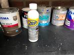 Restpartij Verf, Lak & Lijmverwijderaar, Gebruikt, Overige kleuren, Ophalen of Verzenden, Verf