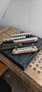 Märklin Treinset met Rails en Wisselstukken, Antiek en Kunst, Antiek | Speelgoed, Ophalen of Verzenden